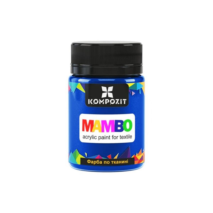 MAMBO Акрилна боя за текстил и кожа 50ml — изображение 28