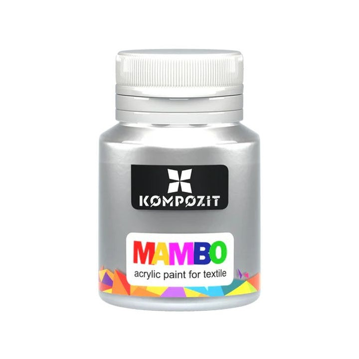 MAMBO Метална боя за текстил и кожа 20 ml — изображение 7
