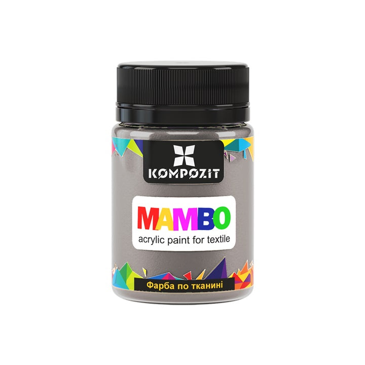 MAMBO Пастелна акрилна боя за текстил и кожа 50ml — изображение 18