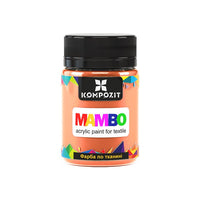 MAMBO Пастелна акрилна боя за текстил и кожа 50ml — изображение 8
