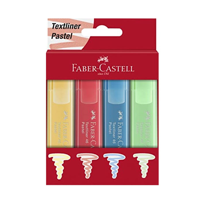 Маркери Faber-Castell 1546 Pastel - 4 броя — изображение 1