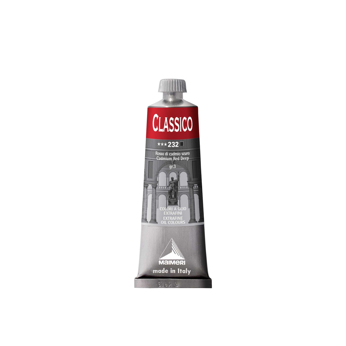 Маслена боя MAIMERI Classico - 60 ml | изберете нюанс – Кадмиево червено тъмно
