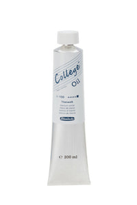 Маслена боя Schmincke College Oil 200 ml – 100 Титаниево бяло
