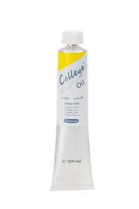 Маслена боя Schmincke College Oil 200 ml – 220 Колеж жълто