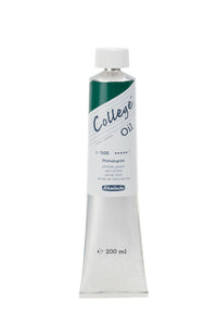 Маслена боя Schmincke College Oil 200 ml – 500 Фтало зелено