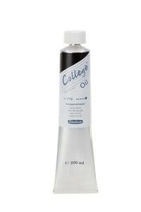 Маслена боя Schmincke College Oil 200 ml – 710 Лампено черно