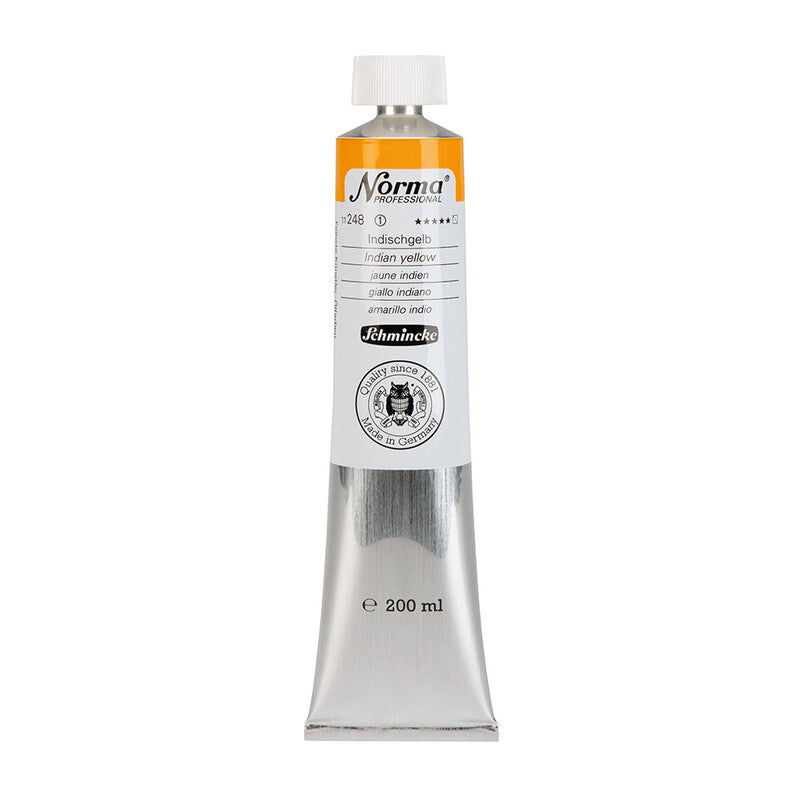 Маслена боя Schmincke Norma Professional 200 ml – 248 Индийско жълто