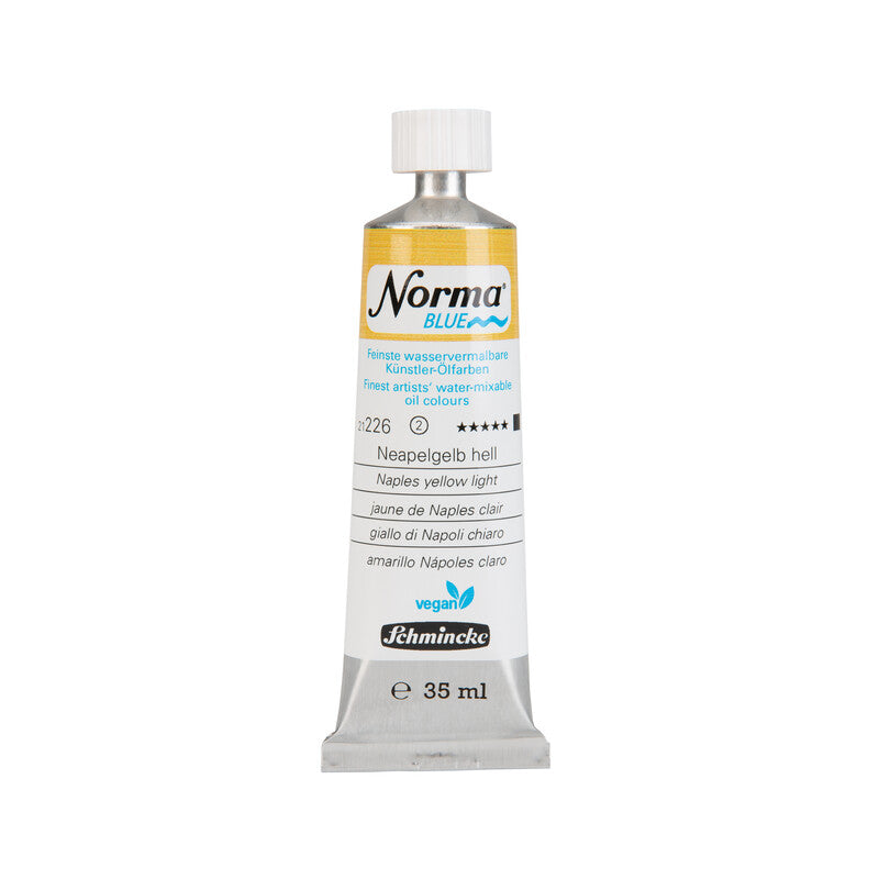 Маслени бои Schmincke Norma Blue 35 ml – 226 Неаполитанско жълто светло