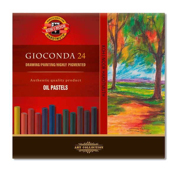 Маслени пастели - GIOCONDA - 24 броя — изображение 1