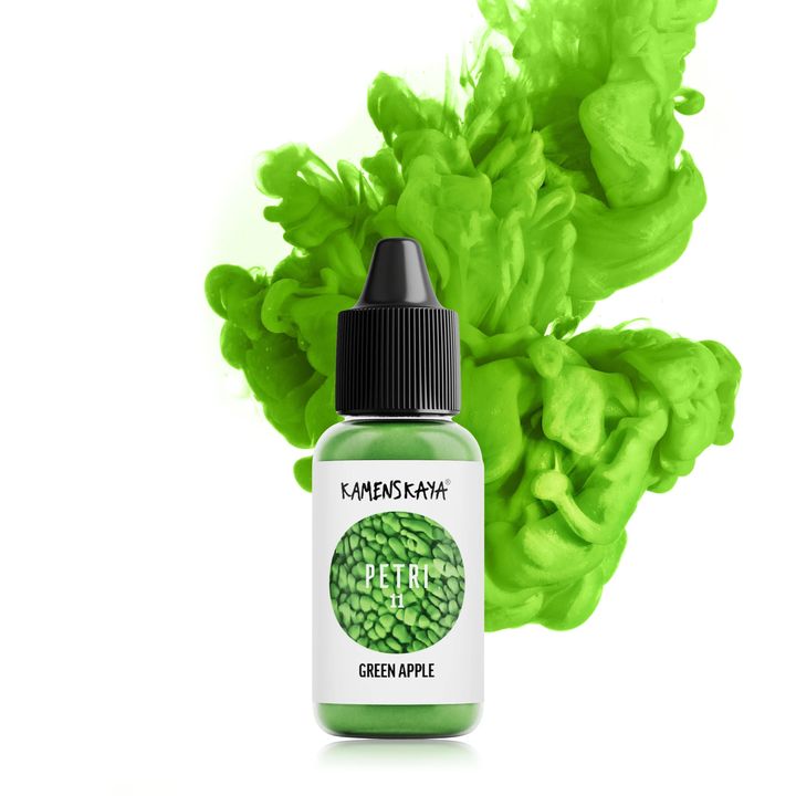 Мастила за смоли KAMENSKAYA PETRI 15ml - Петри 11 зелена ябълка