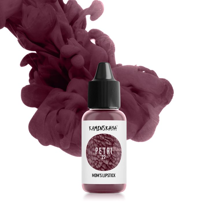 Мастила за смоли KAMENSKAYA PETRI 15ml - Петри 27 цвят червило