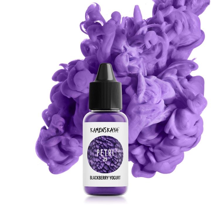Мастила за смоли KAMENSKAYA PETRI 15ml - Петри 29 кисело мляко с боровинки