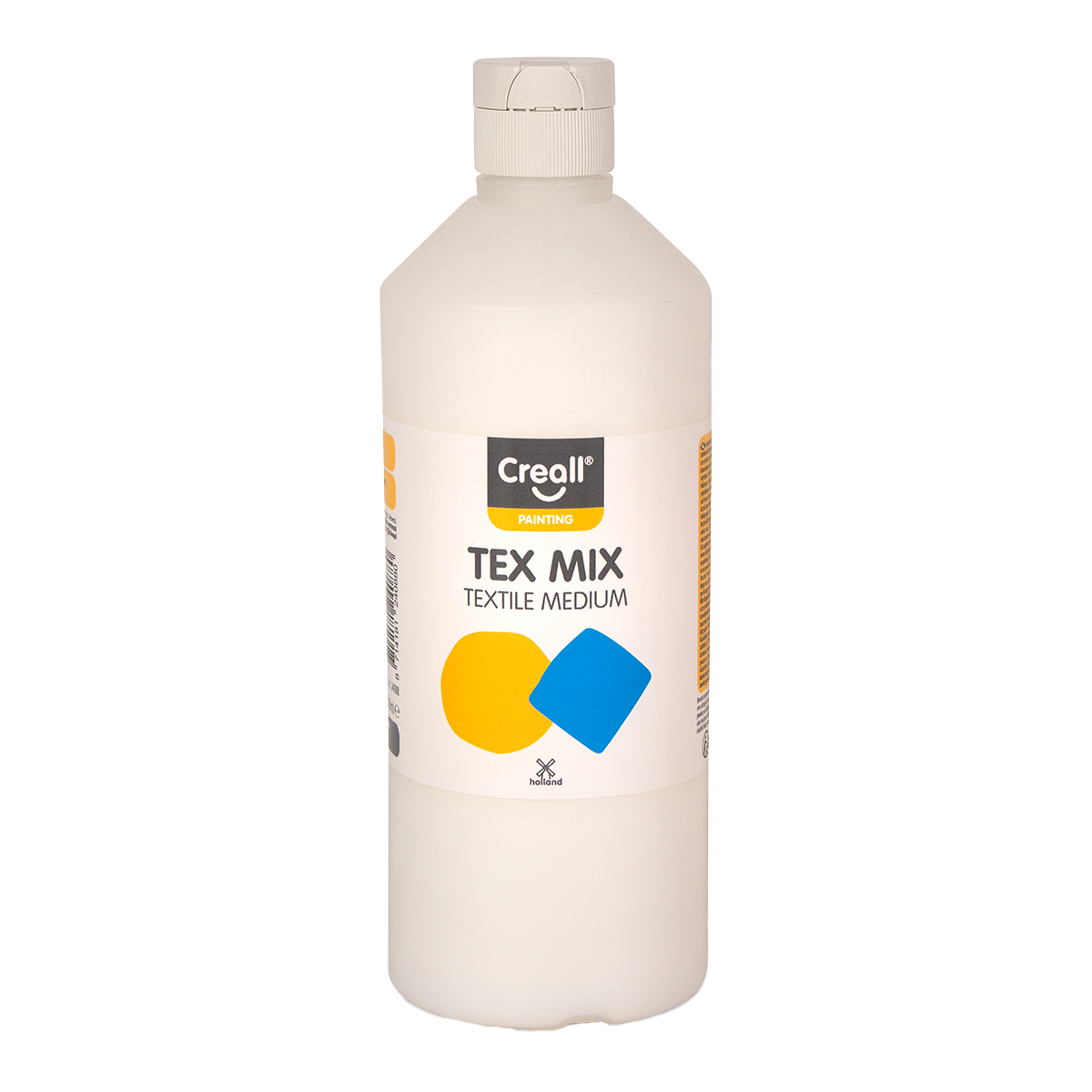 Медиум за текстил Creall Tex Mix, 500 ml, прозрачен
