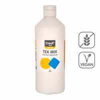 Медиум за текстил Creall Tex Mix, 500 ml, прозрачен