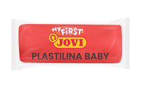 Мек натурален пластилин JOVI My First 38 g - червен