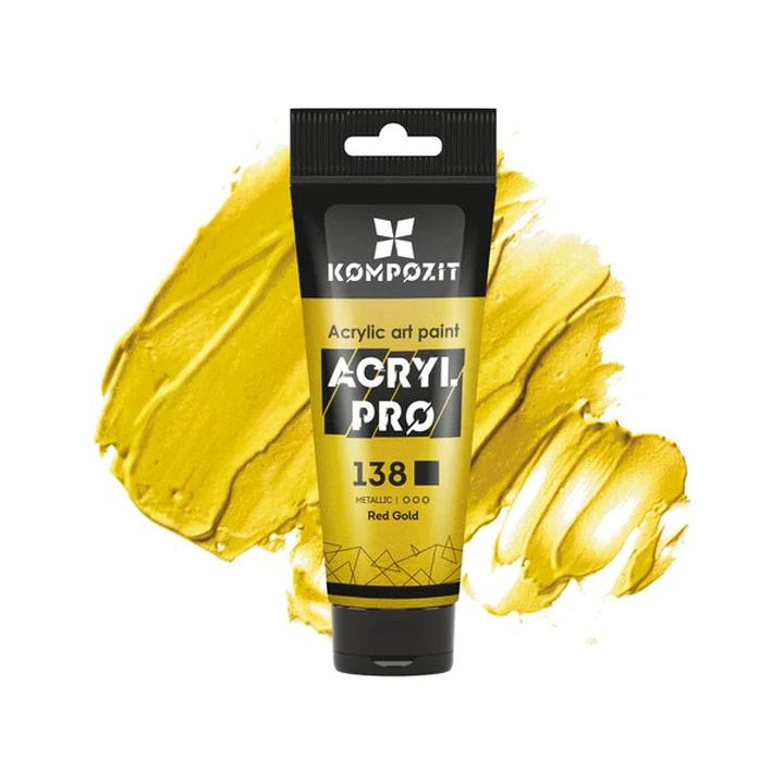 Металическа акрилна боя ACRYL PRO ART Composite 75 ml — изображение 1