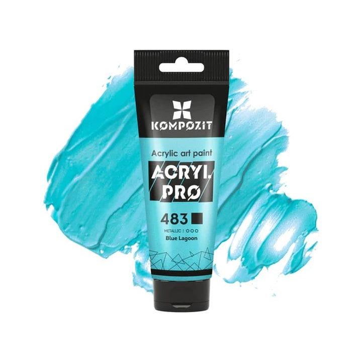 Металическа акрилна боя ACRYL PRO ART Composite 75 ml — изображение 16