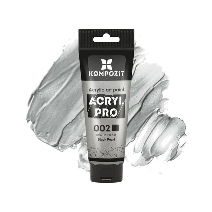 Металическа акрилна боя ACRYL PRO ART Composite 75 ml — изображение 3