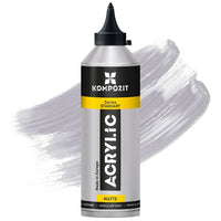 Металическа акрилна боя STANDART Kompozit 500 ml – 91 Сребро