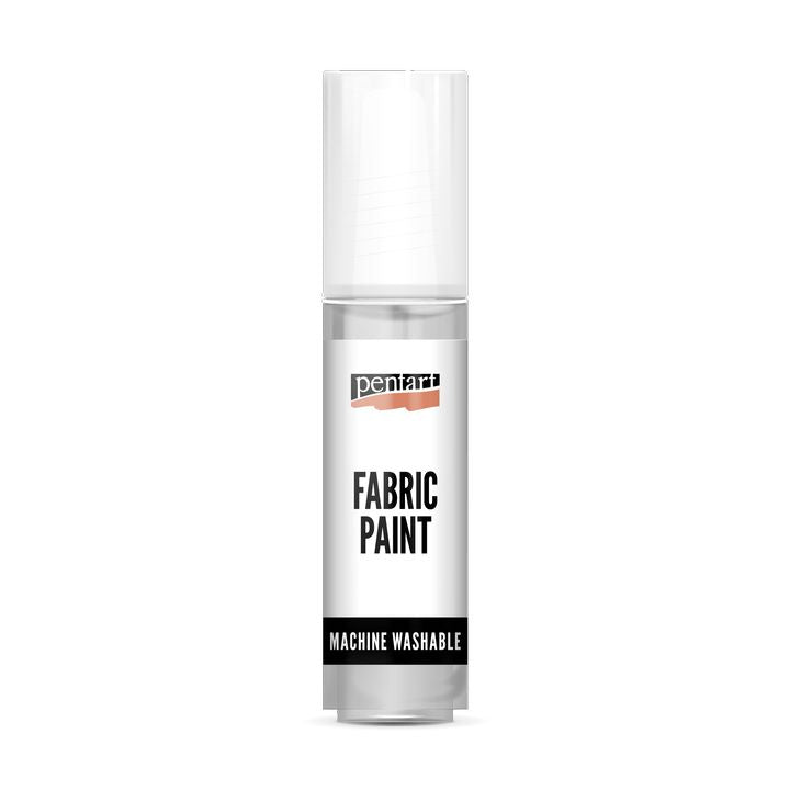 Pentart Метална боя за текстил 20ml – Сребро