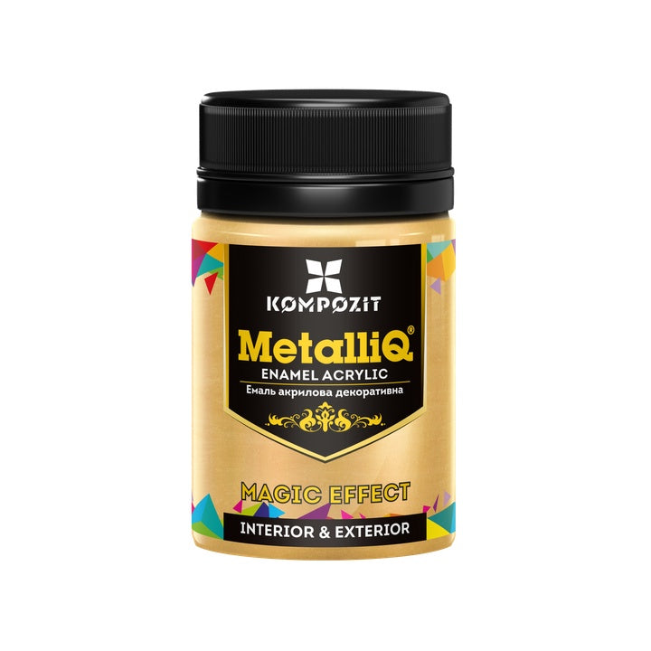 MetalliQ Kompozit Акрилна боя с метален ефект 70g — изображение 3