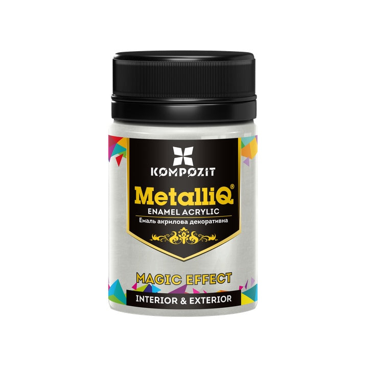 MetalliQ Kompozit Акрилна боя с метален ефект 70g — изображение 4