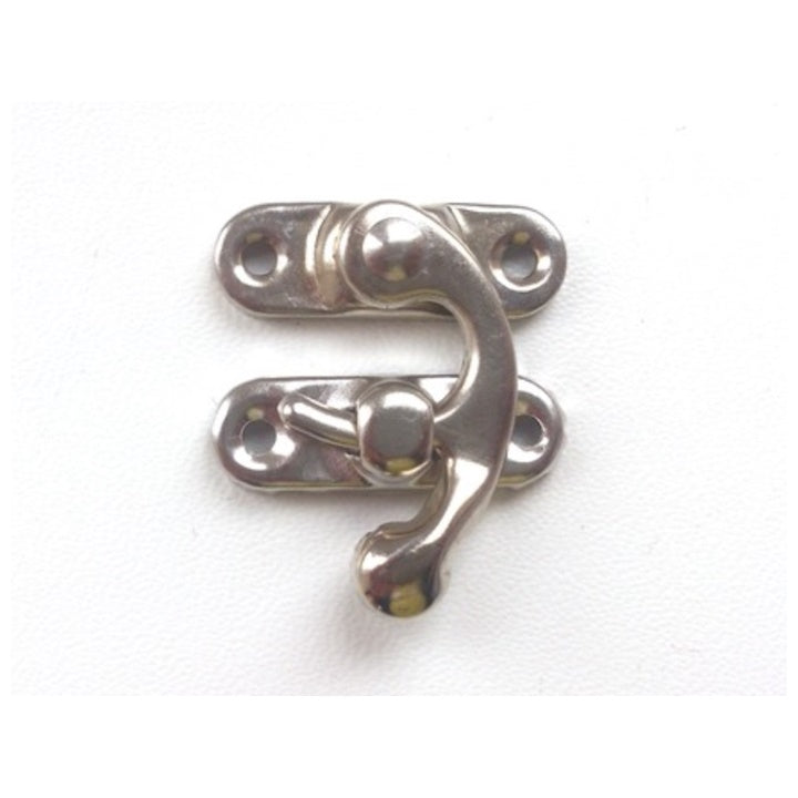 Метална закопчалка от никел 2.9x3.2 cm - 1 продукт — изображение 1