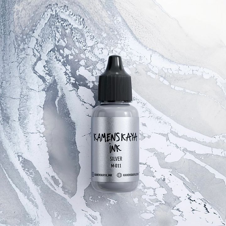 Метално алкохолно мастило KAMENSKAYA 15ml — изображение 2