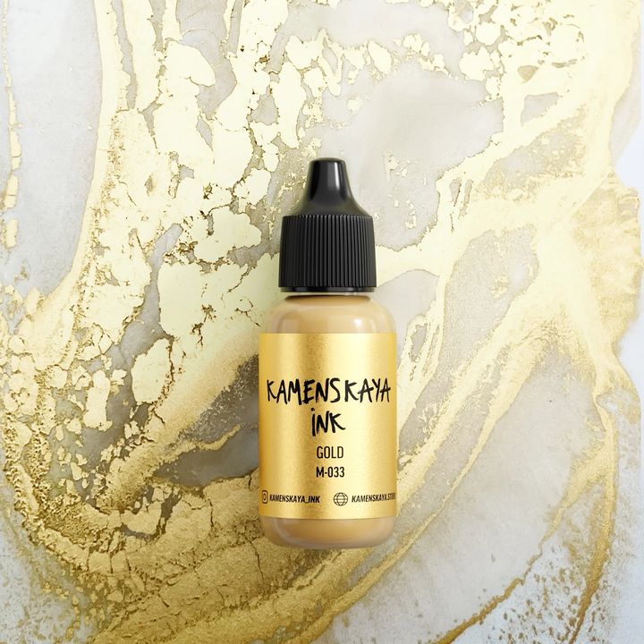 Метално алкохолно мастило KAMENSKAYA 15ml — изображение 4
