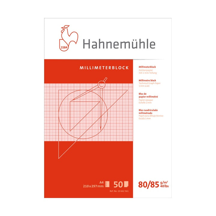 Милиметрово хартиено блокче от HAHNEMÜHLE — изображение 1