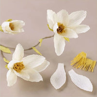 Мини творчески комплект | Хартия креп Магнолия клонче — изображение 3