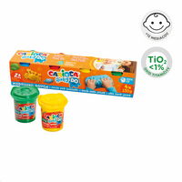 Моделин Carioca Baby Do 1+, 150 g, микс от цветове – 4 бр.