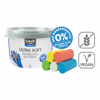 Моделираща маса Creall Ultra soft, 5 g, кофичка, микс цветове – × 220