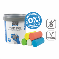 Моделираща маса Creall Ultra soft, 5 g, кофичка, микс цветове – × 60