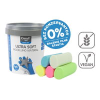 Моделираща маса Creall Ultra soft, 5 g, кофичка, микс цветове – × 60 пастелни