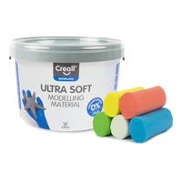 Моделираща маса Creall Ultra soft, 5 g, кофичка, микс цветове