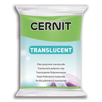 Маса за моделиране Cernit TRANSLUCENT 56g – Лайм