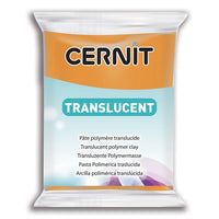 Маса за моделиране Cernit TRANSLUCENT 56g – Оранжево