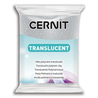 Маса за моделиране Cernit TRANSLUCENT 56g – сребърен блясък