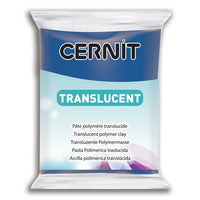 Маса за моделиране Cernit TRANSLUCENT 56g – сапфир