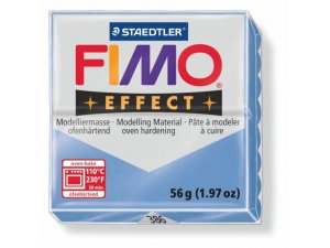 Глина за моделиране FIMO Ефект термично обработена - 56 г – син ахат
