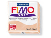 Глина за моделиране FIMO Soft термична обработка - 56 г – телесен цвят
