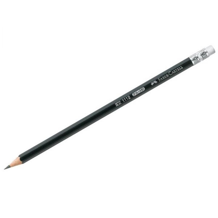 Молив Faber-Castell 1112 HB с гума — изображение 1