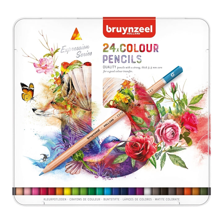 Моливи bruynzeel Expression Series в метална опаковка — изображение 3