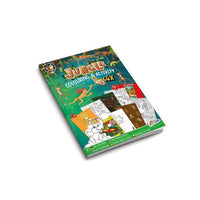 MOXY Книга за оцветяване и занимания с джунглата A4 64 страници — изображение 1