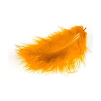 MARABU пера 10/12cm 17бр – oranžové