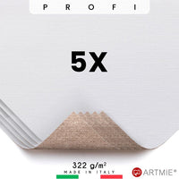 Образци на платно за рисуване ARTMIE Profi - 5 бр. — изображение 1