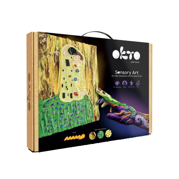 OKTO Творчески 3D комплект "Целувка" 30 x 40 cm — изображение 1