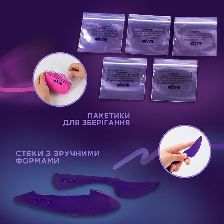 OKTO творчески комплект за самовтвърдяване 36 нюанса — изображение 4
