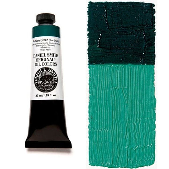 Маслена боя Daniel Smith Original 37мл – Phthalo Green (Blue Shade)